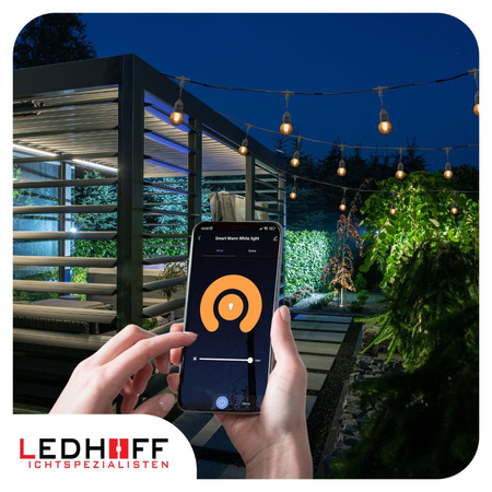 Girlanda ogrodowa świetlna SMART 11m + 18x żarówka wisząca LED TUYA