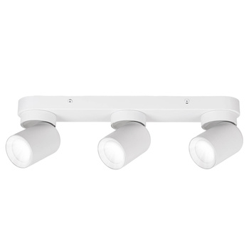 Kinkiet sufitowy potrójny Spot GU10 biały