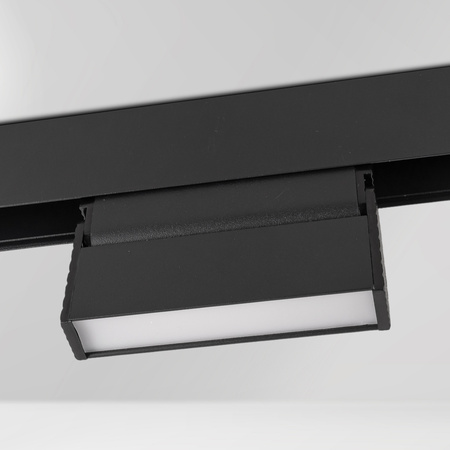 ZESTAW M20 LED 3x Ruchoma lampa liniowa 6W + 2x lampa punktowa soczewkowa 12W 3 BARWY ŚWIATŁA + 2x szyna magnetyczna 1m + łącznik