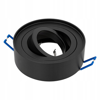 Oprawa podtynkowa GU10 95x30mm czarna