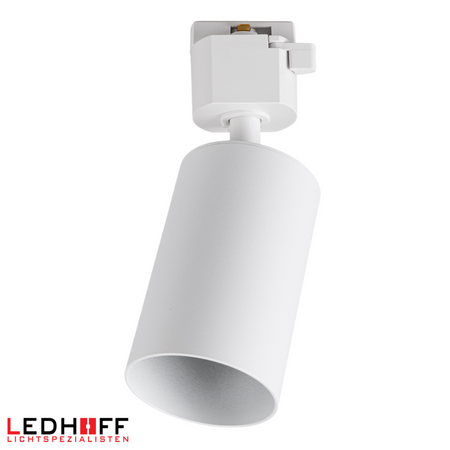 Reflektor szynowy biały GU10 lampa na szynoprzewód