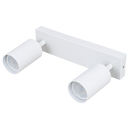 Kinkiet sufitowy podwójny Spot GU10 biały