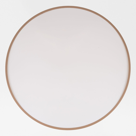 Plafon sufitowy LED beżowy 60cm - wysoka wydajność świetlna 100lm/W