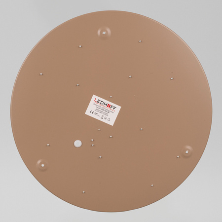 Plafon sufitowy LED beżowy 40cm - wysoka wydajność świetlna 100lm/W