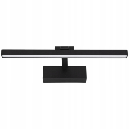 Kinkiet łazienkowy Lampa nad lustro 40cm czarny z REGULACJĄ