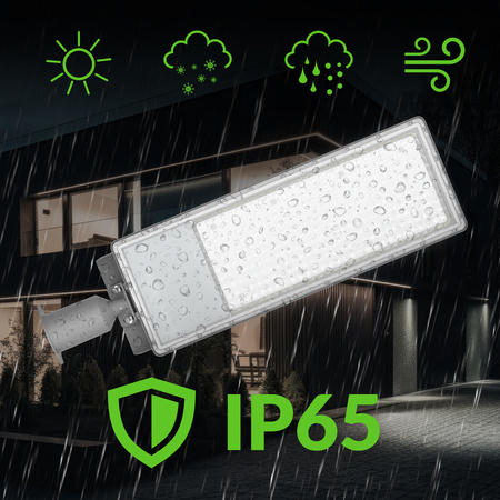 Lampa uliczna LED wodoodporna 200W 22000lm światło neutralne 5000K