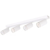 Kinkiet sufitowy poczwórny Spot GU10 biały