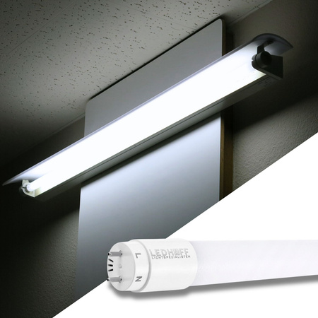 10 x Świetlówka LED 60cm 9W 6500K zimna barwa 900lm