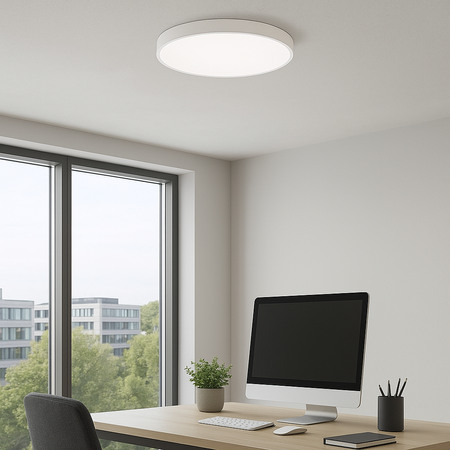 Plafon sufitowy LED biały 40cm