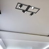 Kinkiet sufitowy Lampa poczwórna SPOT GU10 czarny prostokąt QUADRO 