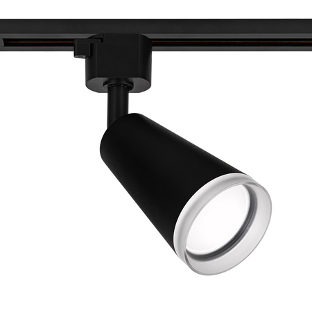 Oświetlenie szynowe czarne 4x lampa GU10 + szyna 1m