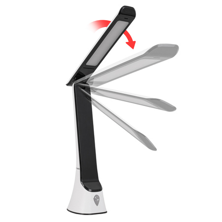 Lampka biurkowa LED biała 7W + dioda