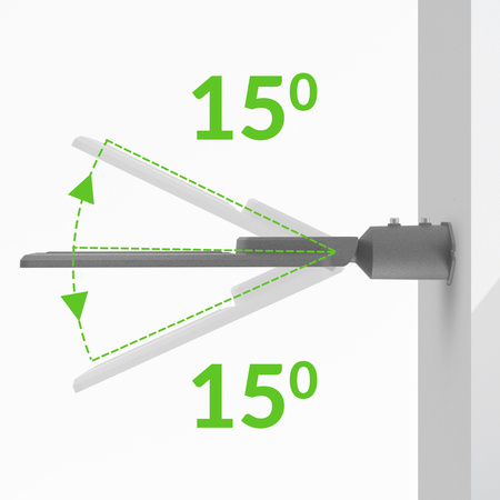 Lampa uliczna LED wodoodporna 100W 11000lm światło neutralne 5000K