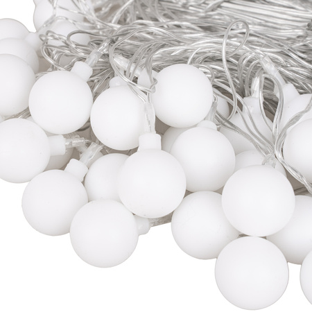 Łańcuch świetlny zewnętrzny Girlanda ogrodowa 50x LED