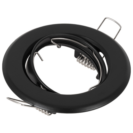 5x Oprawa Halogen LED Sufitowa GU10 RUCHOMA CZARNA