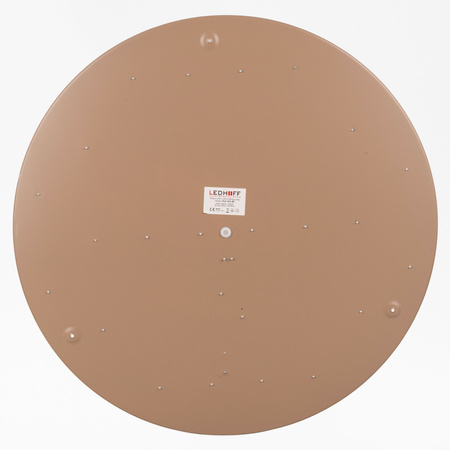 Plafon sufitowy LED beżowy 60cm - wysoka wydajność świetlna 100lm/W