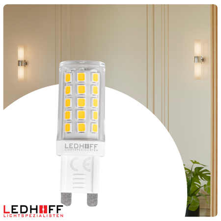 Żarówka LED G9 4W 400lm 3000K barwa ciepła