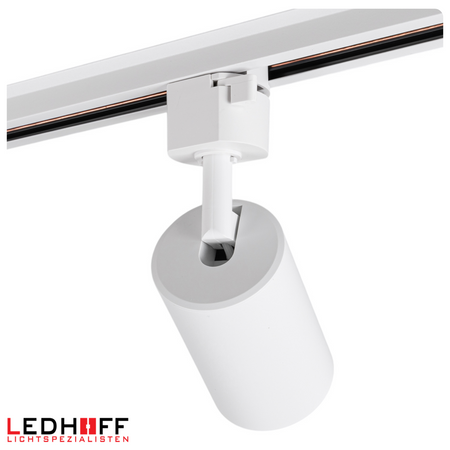 Oświetlenie szynowe białe reflektor GU10 x8 szyna 4m