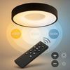 Plafon LED z pilotem Designerska Lampa sufitowa ściemniana 30cm NOVA