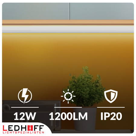 Lampa podszafkowa meblowa 90cm 12W listwa ze zmienną barwą