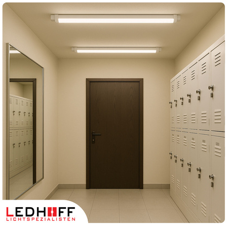 Oprawa hermetyczna LED 120cm 3600lm zmienna barwa światła 3000-6500K + przewód