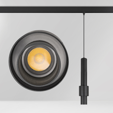 Oświetlenie szynowe magnetyczne Listwa 2m + 6x lampa wisząca LED na sufit