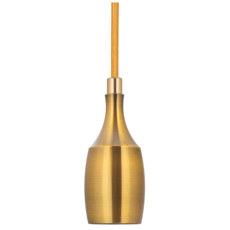 Oprawa sufitowa ZŁOTA wisząca E27 dekoracyjna LOFT