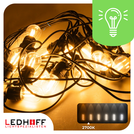 Girlanda ogrodowa świetlna SMART 11m + 18x żarówka LED TUYA