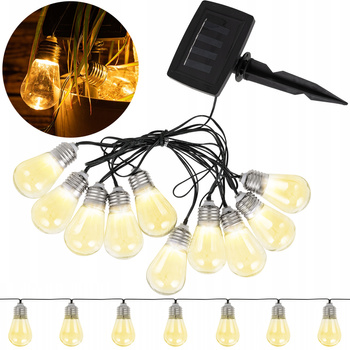 Girlanda solarna 10x LED