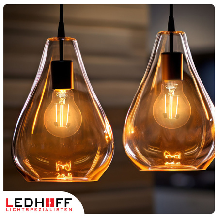 Żarówka LED E27 filamentowa 6W 720lm ciepła biała ozdobna