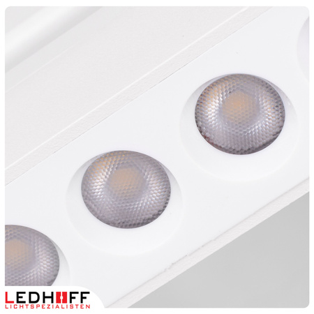 Lampa LED reflektor do szyny magnetycznej 6W punktowa BIAŁA 4000K oprawa regulowana