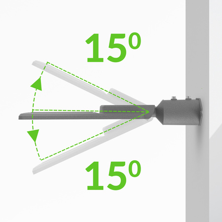 Lampa uliczna LED wodoodporna 50W 5500lm światło neutralne 5000K
