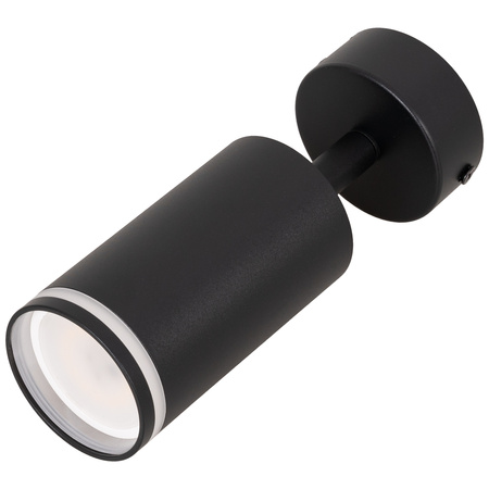 Kinkiet sufitowy pojedynczy Spot GU10 czarny