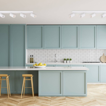 Kinkiet sufitowy poczwórny Spot GU10 biały