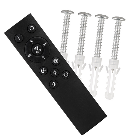 Plafon LED z pilotem Designerska Lampa sufitowa ściemniana 30cm NOVA