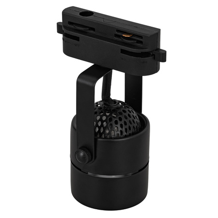 Reflektor szynowy czarny GU10 lampa na szynoprzewód