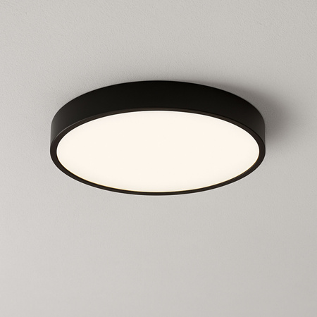 Plafon sufitowy LED czarny 40cm