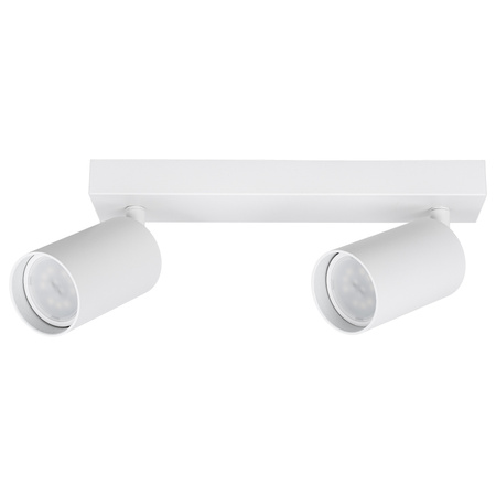 Kinkiet sufitowy podwójny Spot GU10 biały