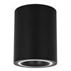 Oprawa sufitowa natynkowa Tuba GU10 okrągła czarna