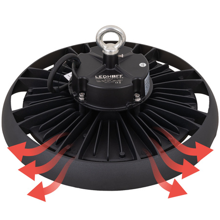 Lampa przemysłowa LED UFO High Bay 200W 34000lm