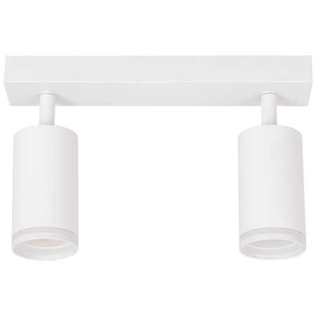 Kinkiet sufitowy podwójny Spot GU10 biały