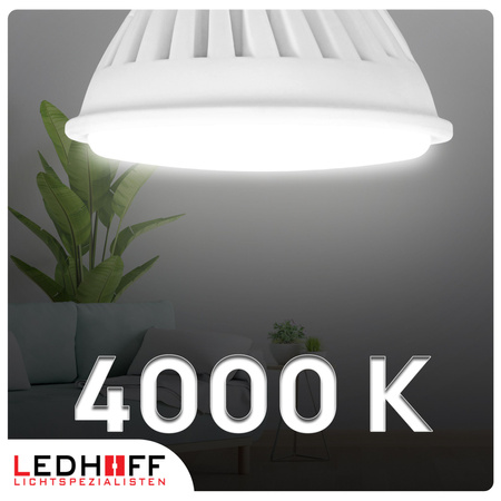 Żarówka LED GU10 10W 1400lm bardzo jasna Naturalna biała