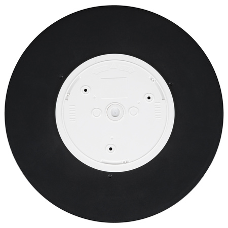 Plafon sufitowy LED okrągły czarny 3 barwy światła 3 poziomy jasności 50cm IP54