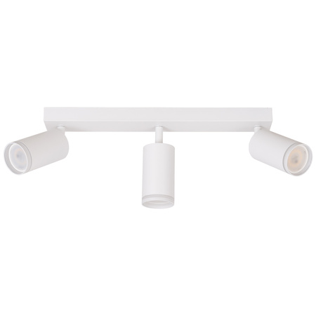 Kinkiet sufitowy potrójny Spot GU10 biały