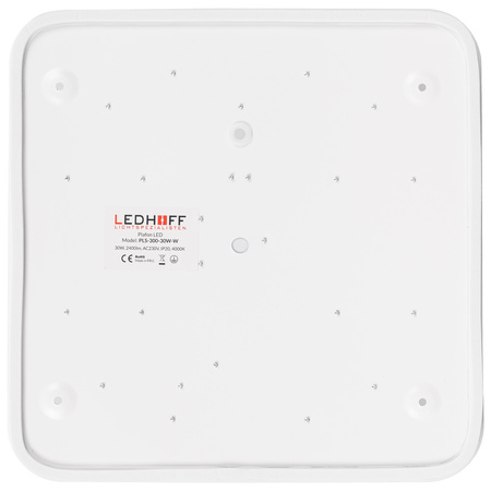 Plafon sufitowy LED biały 30x30cm