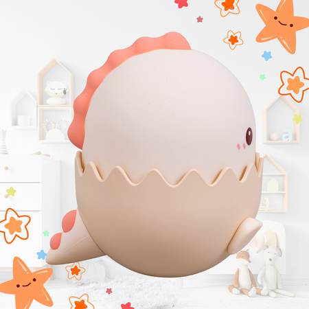 Lampka nocna LED dla dzieci DINOZAUR wielokolorowe światło Bezprzewodowa