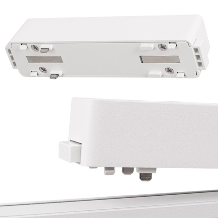 Oświetlenie szynowe magnetyczne ZESTAW listwa 1m + 3x reflektor LED