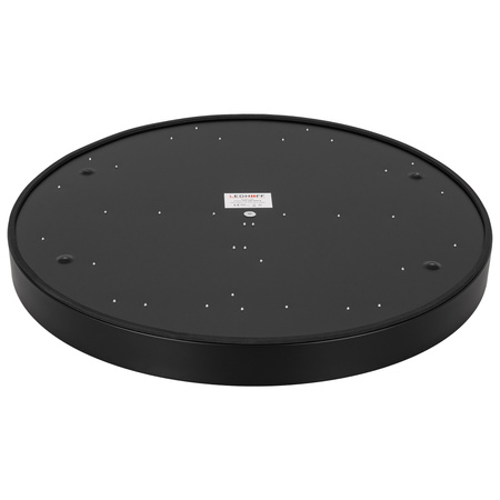 Plafon sufitowy LED czarny 60cm