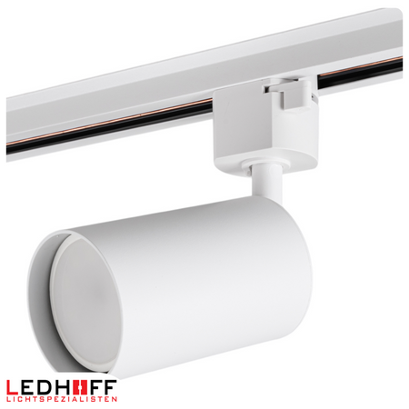 Oświetlenie szynowe białe reflektor GU10 x4 szyna 2m