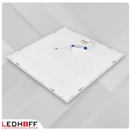 6x Panel podtynkowy LED 60x60cm 40W 4000lm